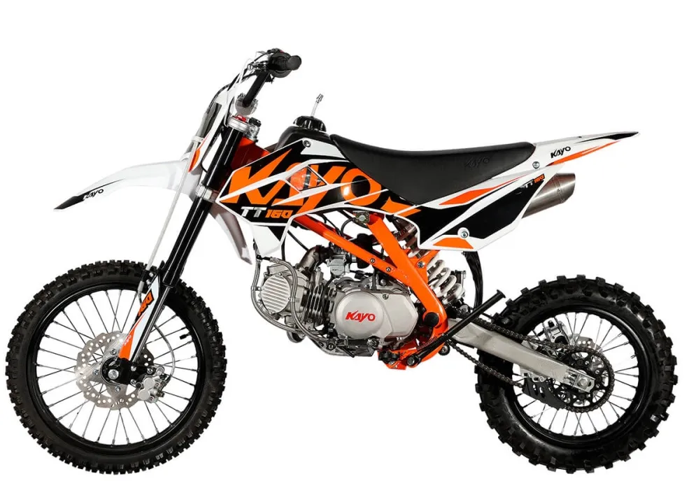 Питбайк КАЙО TT160 17/14 KRZ (механ. сцепл., кикстартер 2022 г.)